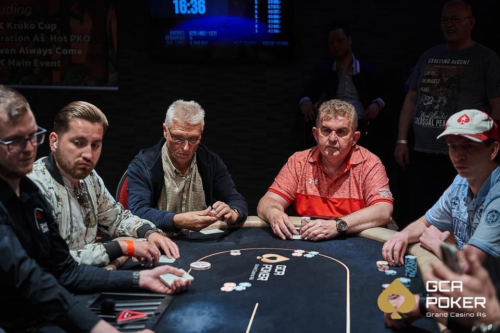 Erneut großer Erfolg von Wolfgang beim 180€ + 20€ Main Event im GRAND CASINO AŠ